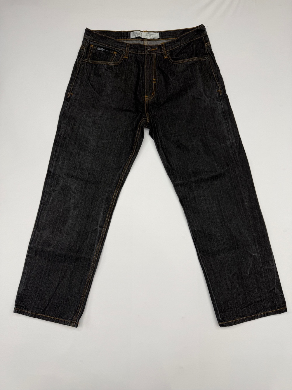 Rocawear Loose Fit Dark Wash Raw Indigo Denim Jeans Vintage